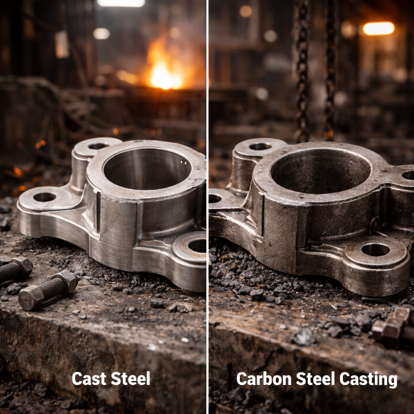 What Is The Difference Between Cast Steel And Carbon Steel Casting?